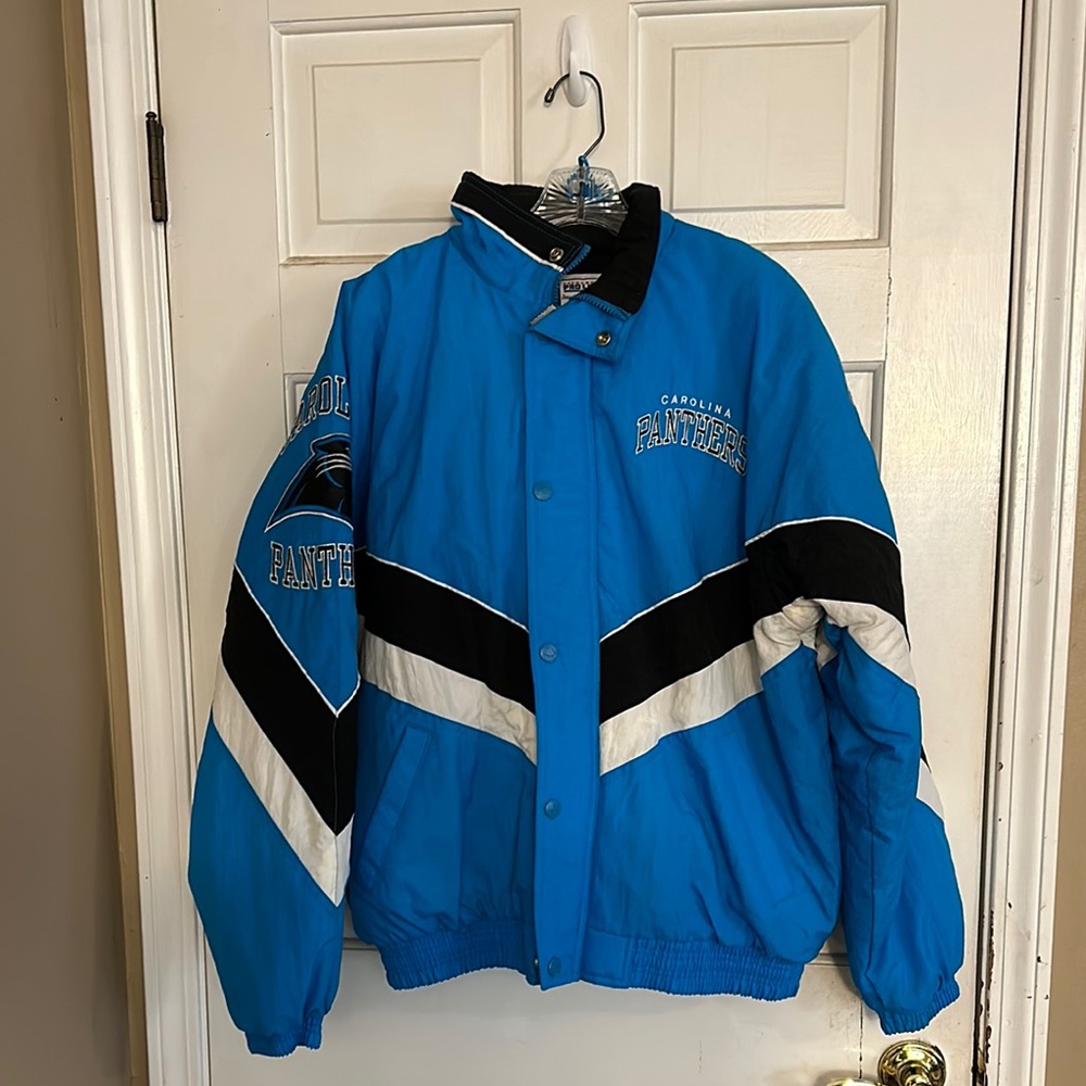 STARTER Carolina Panthers Blue Jacket